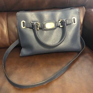 Navy Michael Kors Purse
